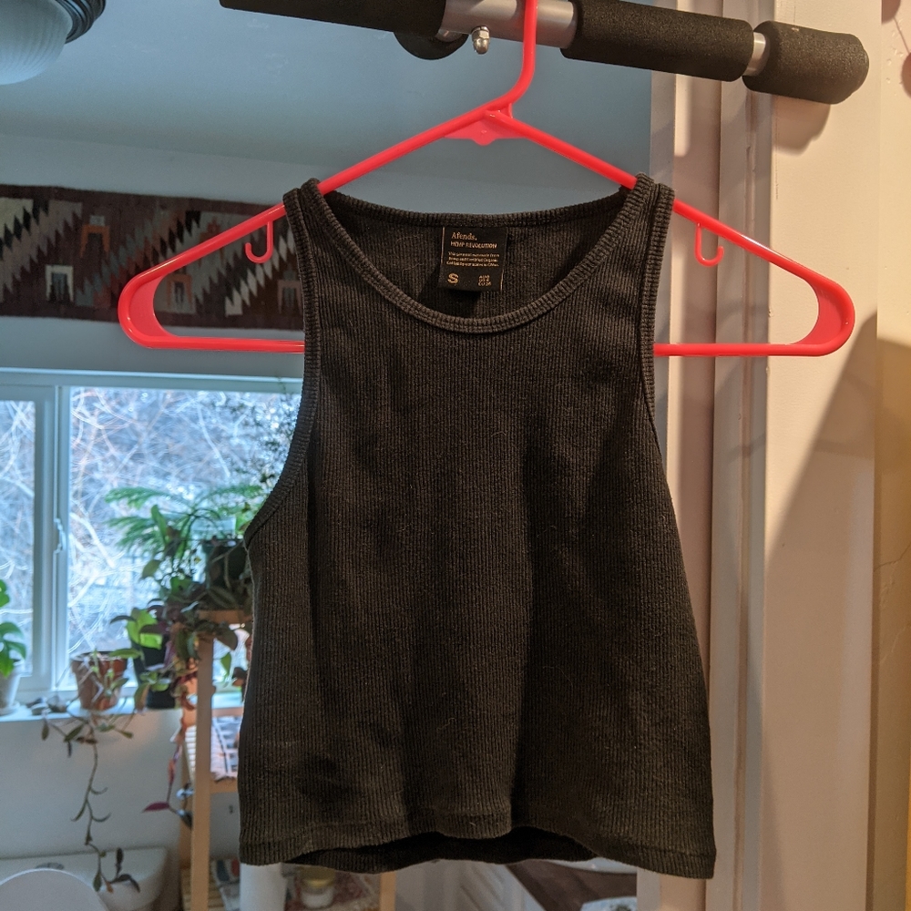 Afends black tank